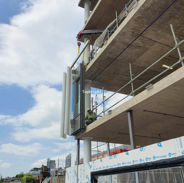  Commercial Glass Curtain Wall System Building Project TP-CW-UT015